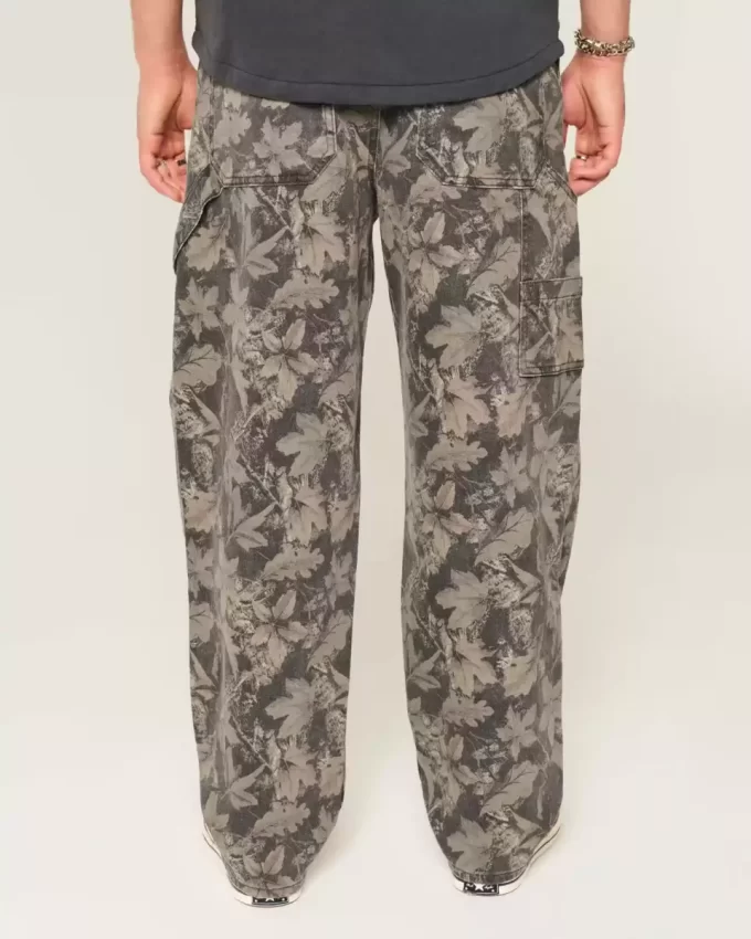 Jeansy Camo Skater Baggy Painter Jeansy Camo Skater Baggy Painter