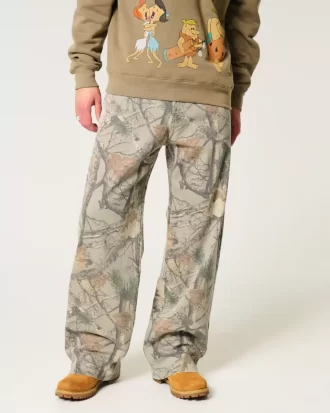 Jeansy Camo Super Baggy