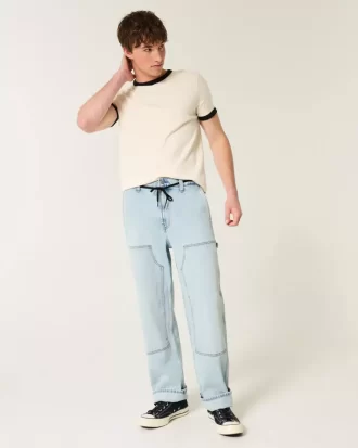 Jeansy Carpenter Baggy Light Wash