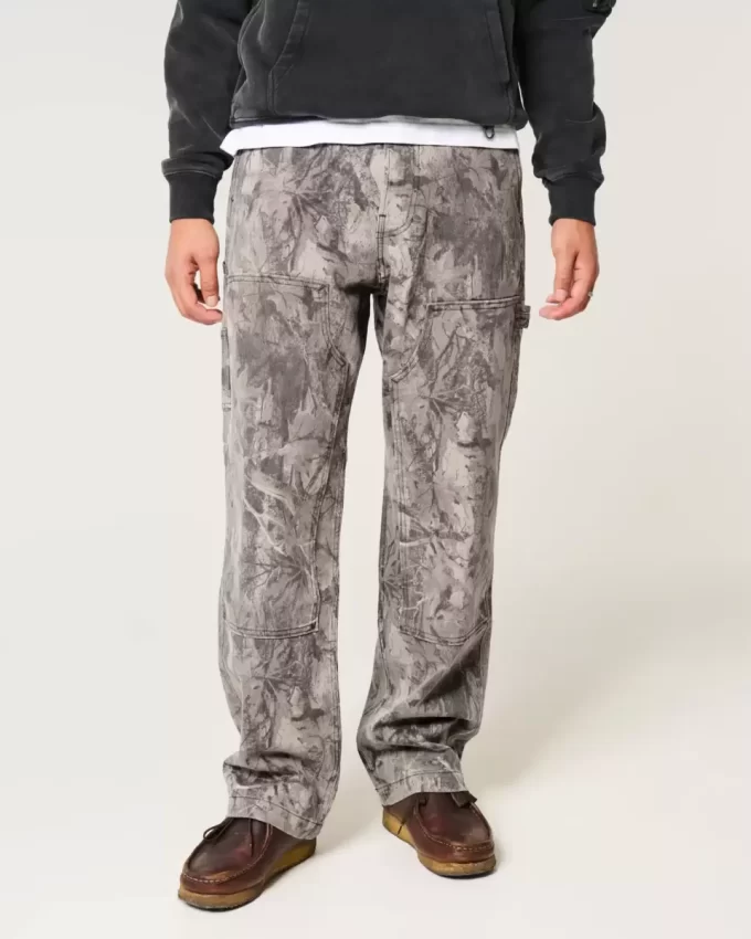 Jeansy Carpenter Baggy w kolorze moro Jeansy Carpenter Baggy w kolorze moro