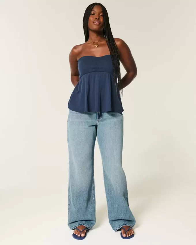 Jeansy Curvy High-Rise Baggy Jeansy Curvy High-Rise Baggy