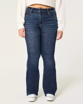 Jeansy Curvy High-Rise Dark Wash Flare