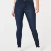 Jeansy Curvy High-Rise Dark Wash Super Skinny Jeansy Curvy High-Rise Dark Wash Super Skinny