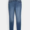 Jeansy Curvy High-Rise Dark Wash Super Skinny