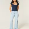 Jeansy Curvy High-Rise Light Wash Baggy Jeansy Curvy High-Rise Light Wash Baggy