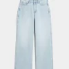 Jeansy Curvy High-Rise Light Wash Baggy Jeansy Curvy High-Rise Light Wash Baggy
