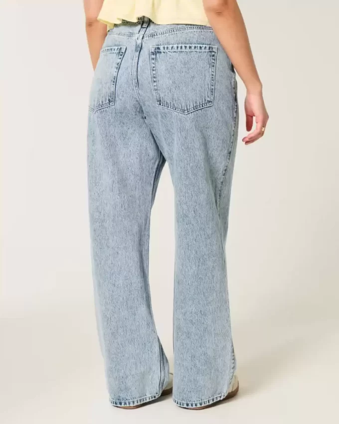 Jeansy Curvy High-Rise Medium Wash Baggy Jeansy Curvy High-Rise Medium Wash Baggy