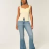Jeansy Curvy High-Rise Medium Wash Flare