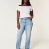 Jeansy Curvy High-Rise Medium Wash Straight Jeansy Curvy High-Rise Medium Wash Straight