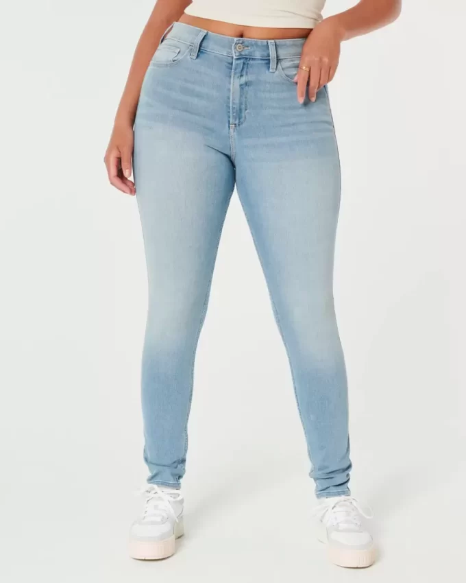 Jeansy Curvy High-Rise Medium Wash Super Skinny