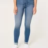 Jeansy Curvy High-Rise Medium Wash Super Skinny