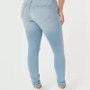 Jeansy Curvy High-Rise Medium Wash Super Skinny