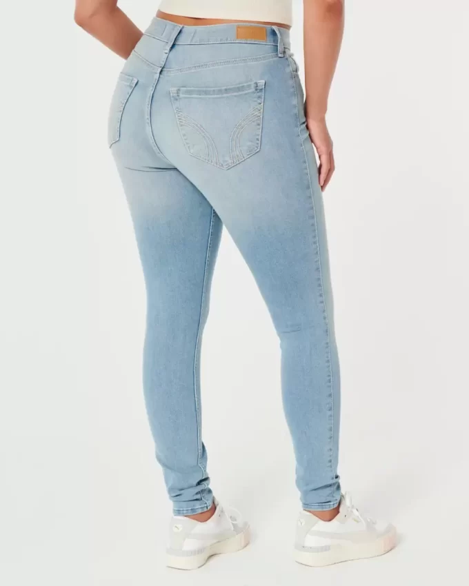 Jeansy Curvy High-Rise Medium Wash Super Skinny