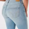 Jeansy Curvy High-Rise Medium Wash Super Skinny