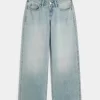 Jeansy Curvy Low-Rise Light Wash Baggy Jeansy Curvy Low-Rise Light Wash Baggy