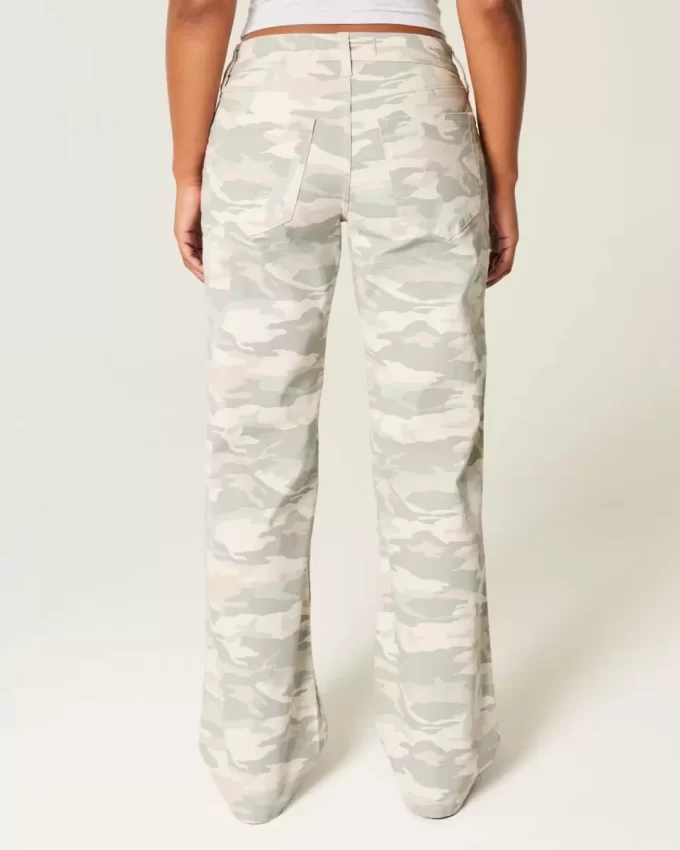 Jeansy Curvy Low-rise Y2K Camo Baggy Jeansy Curvy Low-rise Y2K Camo Baggy