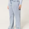 Jeansy Curvy Mid-Rise Medium Wash Baggy Jeansy Curvy Mid-Rise Medium Wash Baggy