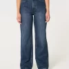 Jeansy Curvy Ultra High-Rise Dark Wash Baggy
