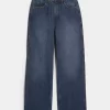 Jeansy Curvy Ultra High-Rise Dark Wash Baggy