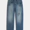 Jeansy Doodle Baggy Medium Wash Jeansy Doodle Baggy Medium Wash