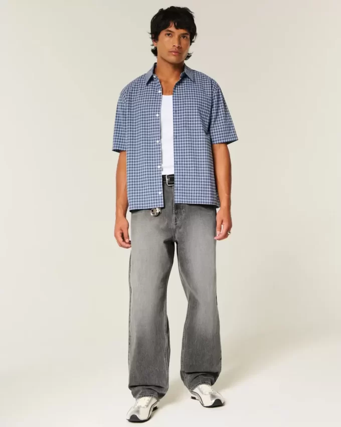 Jeansy Graphic Skater Baggy Jeansy Graphic Skater Baggy