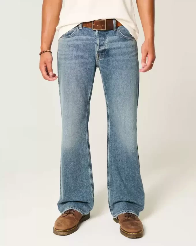 Jeansy Hermosa Medium Wash Relaxed Bootcut