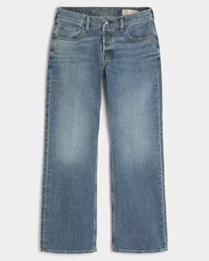 Jeansy Hermosa Medium Wash Relaxed Bootcut