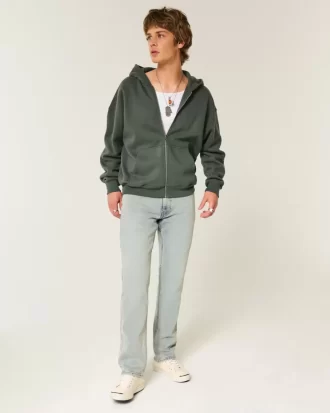 Jeansy Light Wash Slim Straight