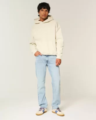 Jeansy Light Wash Slim Straight