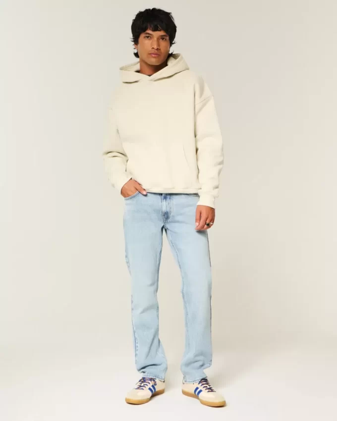 Jeansy Light Wash Slim Straight