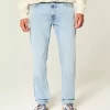 Jeansy Light Wash Slim Straight