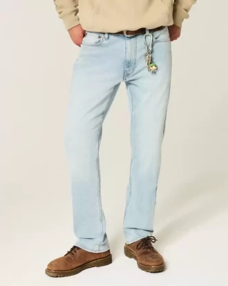 Jeansy Light Wash Slim Straight