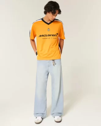 Jeansy Light Wash Super Baggy