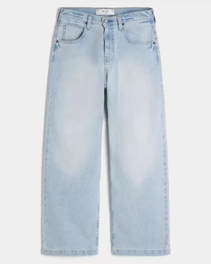 Jeansy Light Wash Super Baggy Jeansy Light Wash Super Baggy