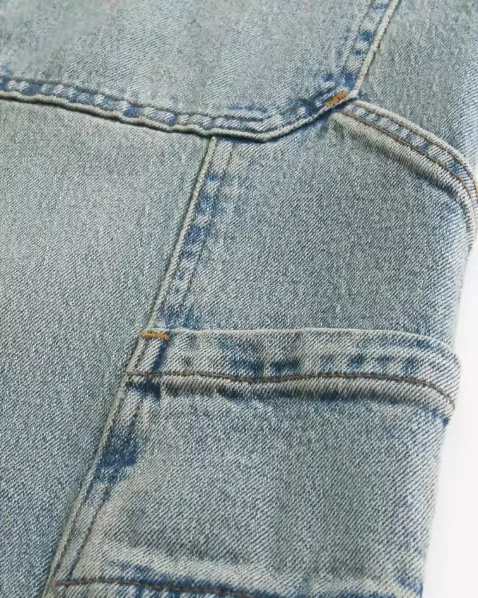 Jeansy malarskie Super Baggy Medium Wash Jeansy malarskie Super Baggy Medium Wash