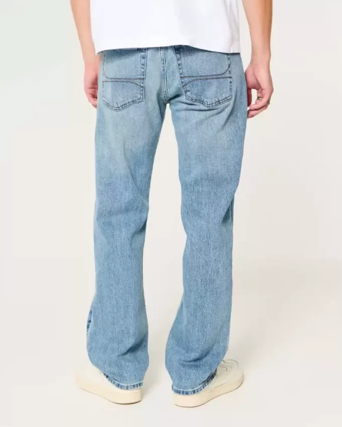 Jeansy Medium Wash Straight Jeansy Medium Wash Straight