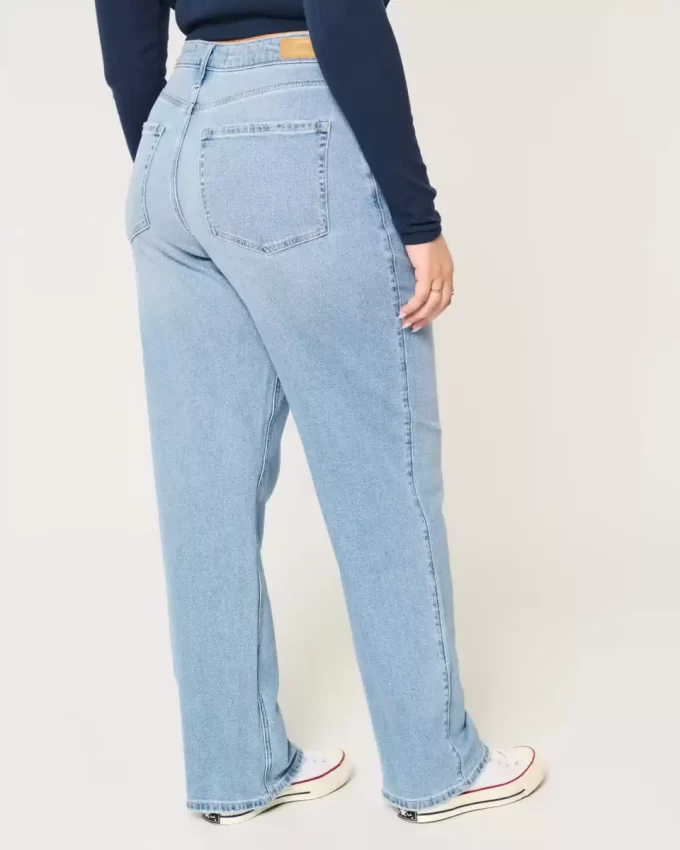 Jeansy typu dad jeans Curvy Ultra High-Rise Medium Wash