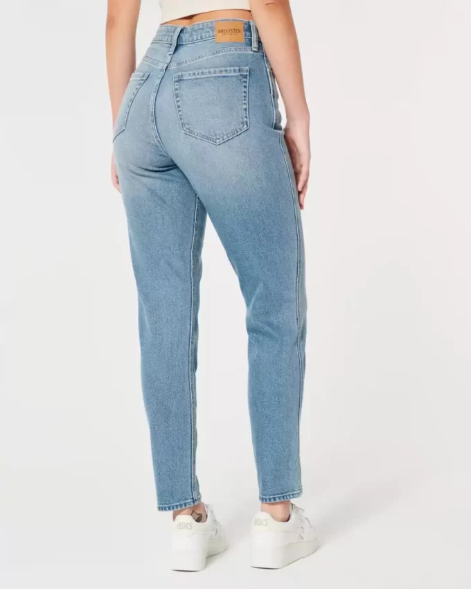 Jeansy typu mom jeans Curvy Ultra High-Rise Medium Wash Jeansy typu mom jeans Curvy Ultra High-Rise Medium Wash