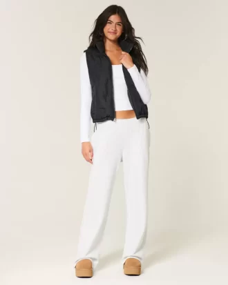 Kamizelka puchowa z kokardą