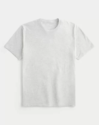 Klasyczny krój T-shirt z okrągłym dekoltem