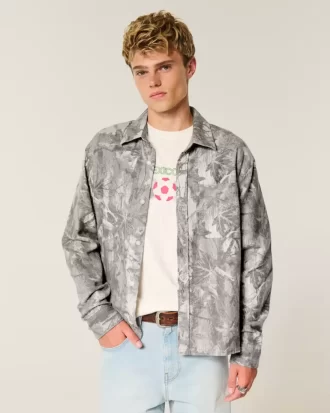 Koszula flanelowa Boxy Camo