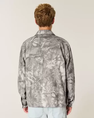 Koszula flanelowa Boxy Camo