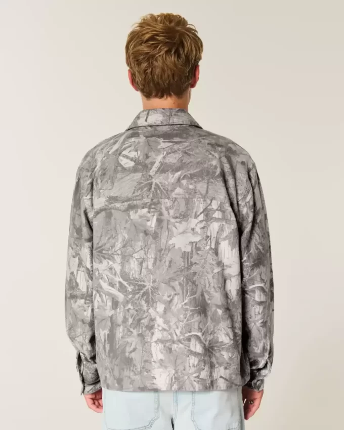 Koszula flanelowa Boxy Camo