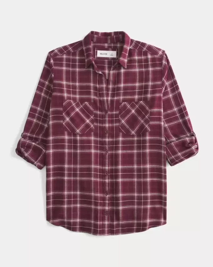 Koszula flanelowa oversize