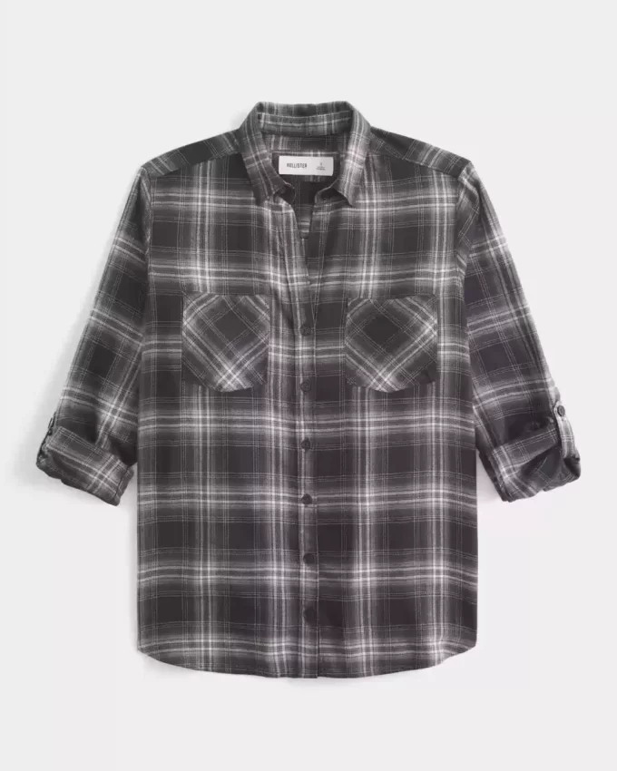 Koszula flanelowa oversize