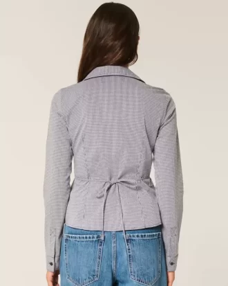 Koszula popelinowa zapinana na guziki