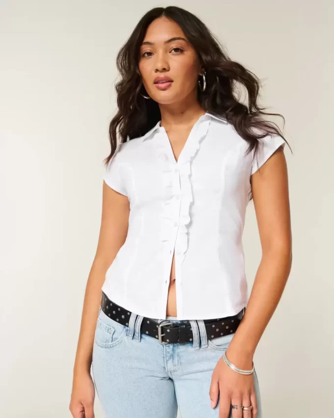 Koszula smokingowa z krótkim rękawem