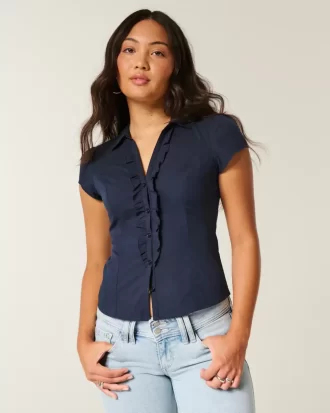 Koszula smokingowa z krótkim rękawem