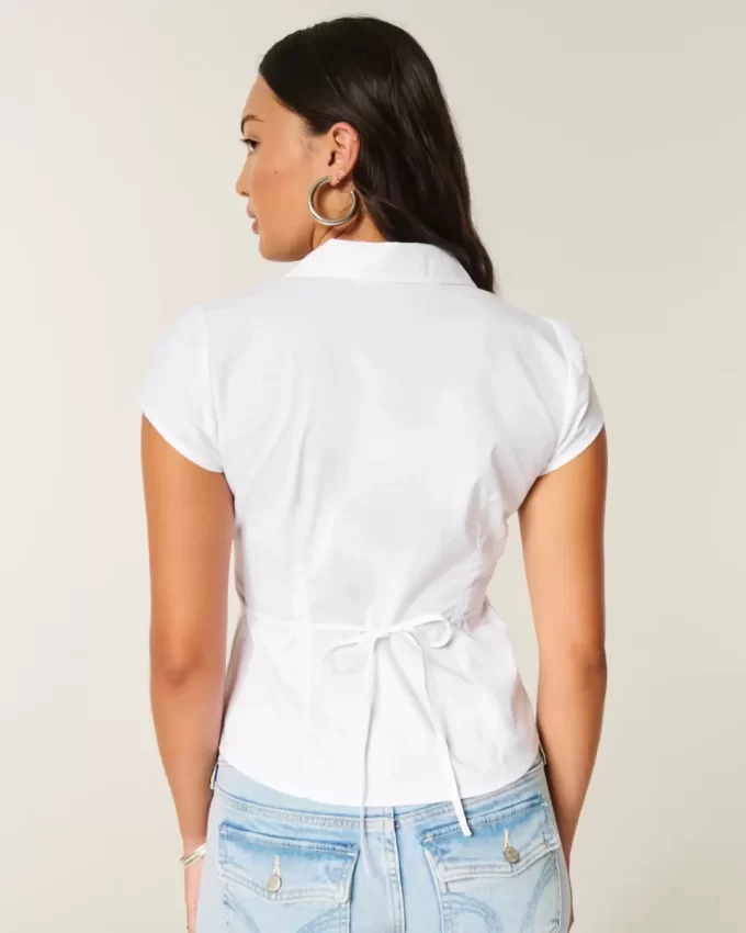 Koszula smokingowa z krótkim rękawem