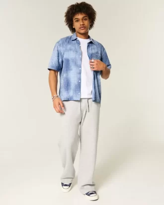 Koszula z krótkim rękawem i kieszenią w stylu boxy